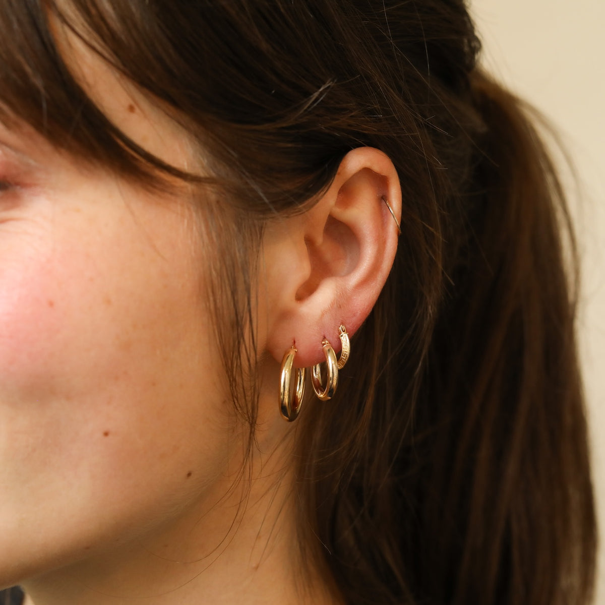 14K Gouden Creolen | 20 mm