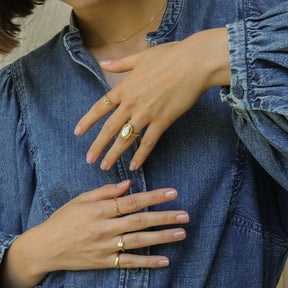 Twisted Elegant ring